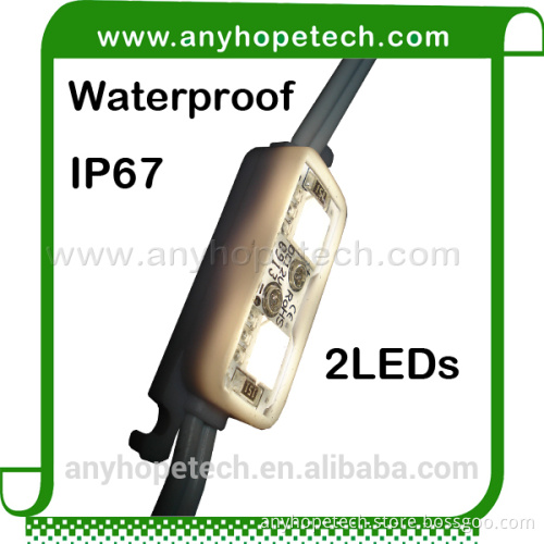 Waterproof 0.48W 2Leds channel letter and slim light box